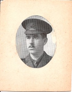 Captain Wistance. Killed in Action