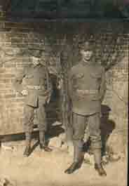 QMS OTC Cadets: Bertie 15 yrs and Sydney 16yrs. 95, Foden Road, Walsall.