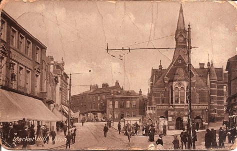 Market Hill, Luton Sept 4. 1914