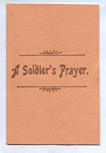 A Soldier's Prayer