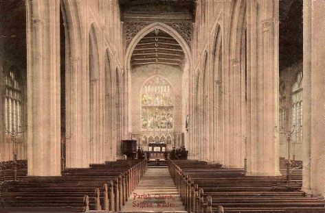 Saffron Walden Church 1914.