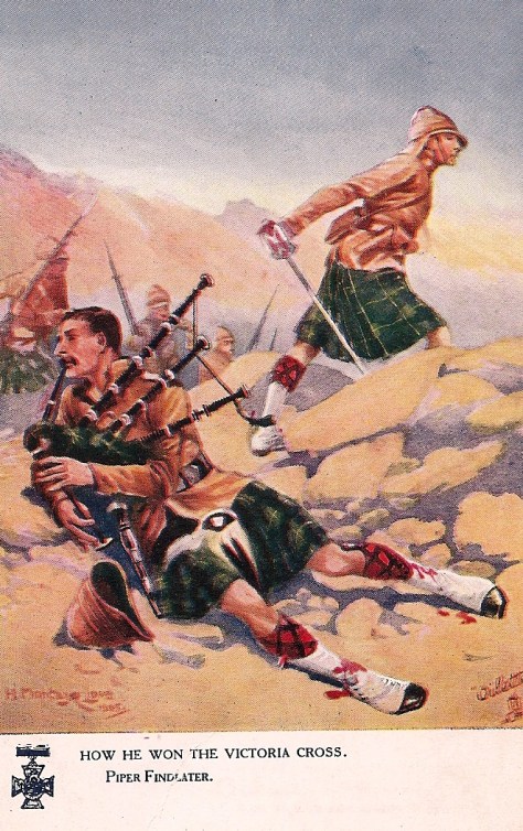 How  He Won the Victoria Cross. Piper Findlater.