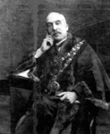Vernon's father, Enoch Evans as Mayor of Walsall 1921.
