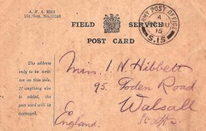 25th Aug 1915 Ida FPC