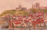 Whitby. Watercolour. A.H. Hibbett. from PC The Linden Series. 