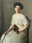 Thye Violinist: mary neal Richardson (American) 1859 -1937.