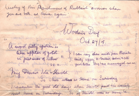 letter 27th oct 1915