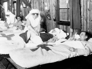 WW1 Casualty Clearing Station, Belgium.