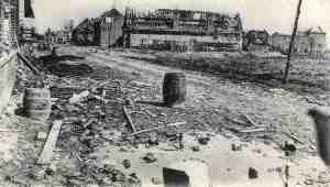 Neuve Chapelle after Battle, March 1915.