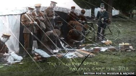 WW1 Post censor & colletion.