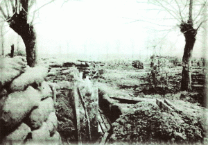 Trench 8. Messines Road. Wulverghem. 1915.