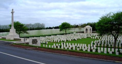 La Targette British Cemetery. 