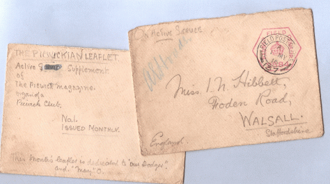 Pickwickian Envelope.