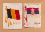 Silk Cigarette Cards: belgium & Serbia.