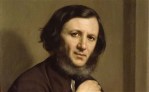 Robert Browning. Robert Browning by Michele Gordigiani oil on canvas, 1858 Credit line: National Portrait Gallery, London