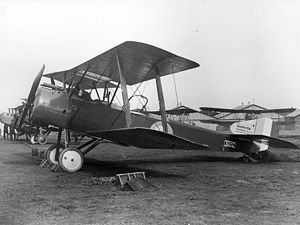 WW1 British Sopwith Strutter.